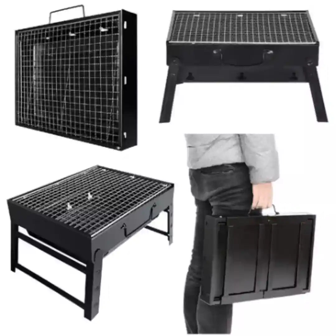 Súper asador portátil a carbón