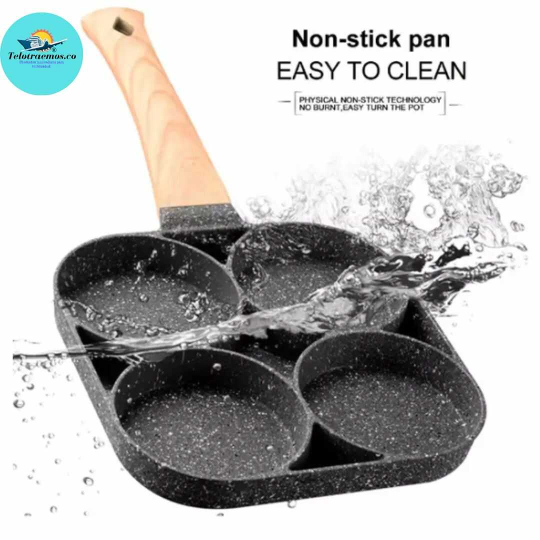 SARTÉN ANTIADHERENTE 4 COMPARTIMENTOS MU