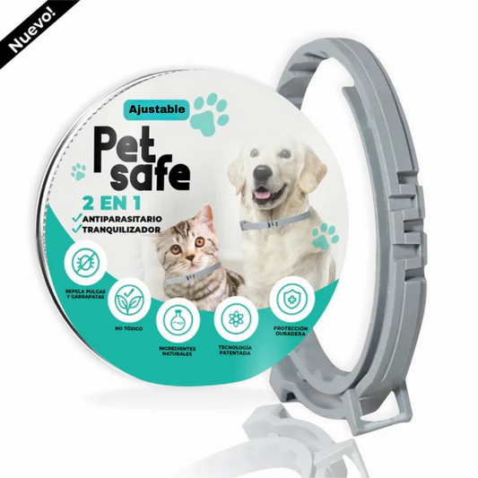 Collar Ajustable Antiparasitario y AntiStress - PetSafe™️