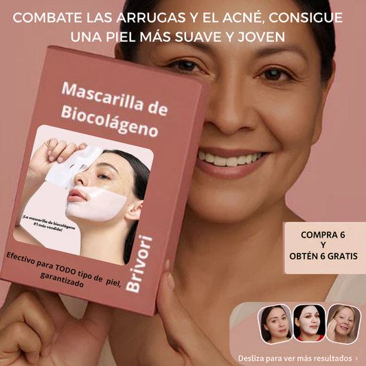 Mascarilla de Biocolágeno BRIVORI - Consigue una piel más suave y joven