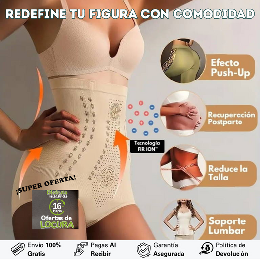 Braga Reductora SiluetBody®️Con Tecnología FIR ION – Moldea, Estiliza y Realza Tu Figura