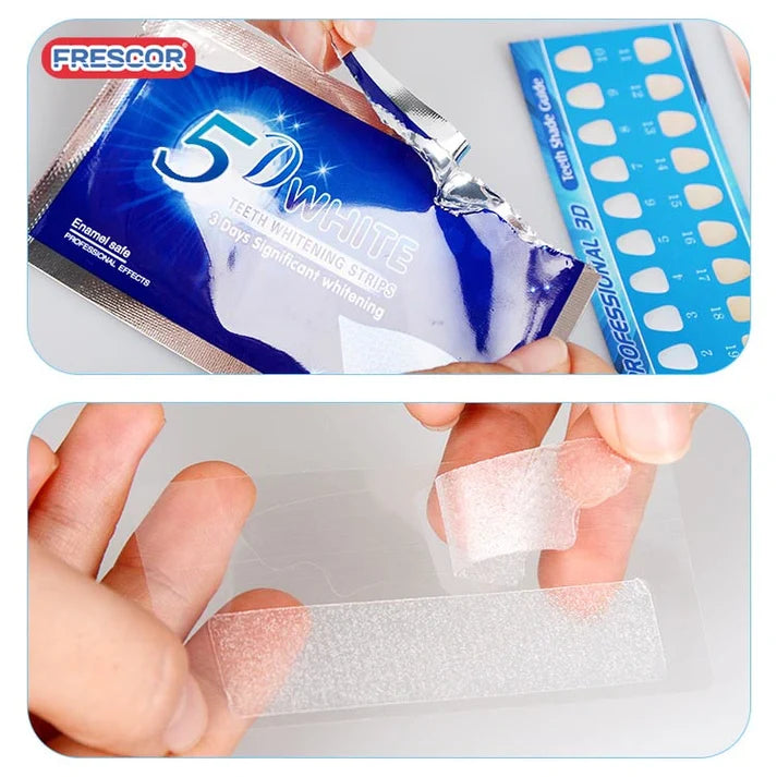 TIRAS 5D DE BLANQUEAMIENTO DENTAL