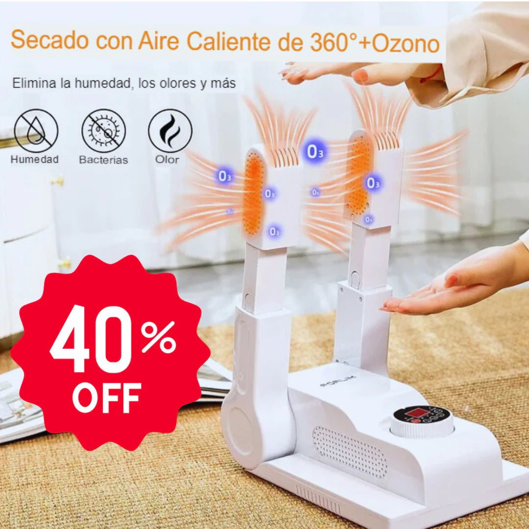 Secador de zapatos eléctrico