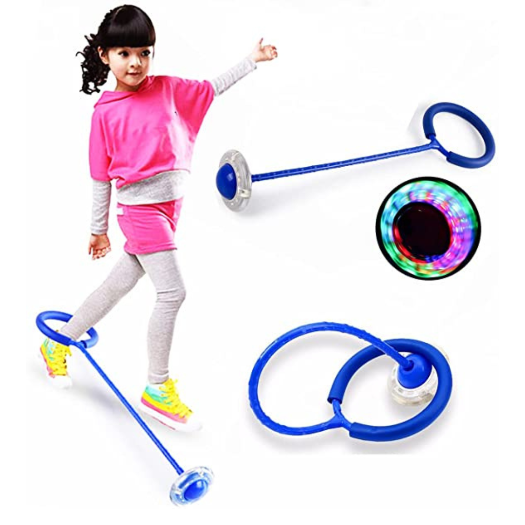 JUGUETE SALTADOR CON LUCES LED BABY DOM