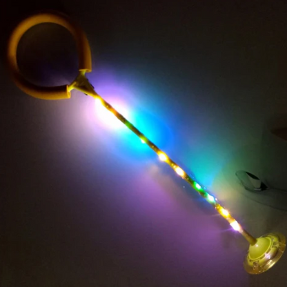 JUGUETE SALTADOR CON LUCES LED BABY DOM