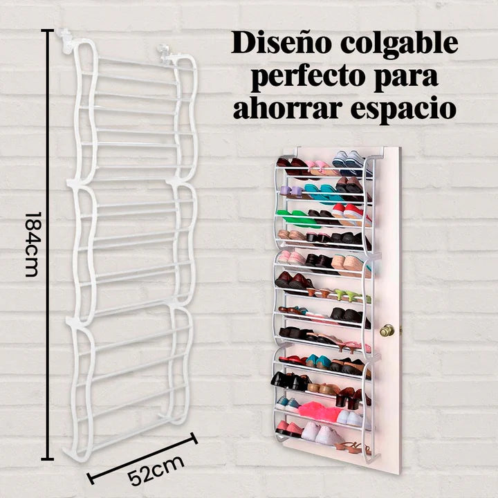 ZAPATERA COLGANTE PARA PUERTA 36 PARES