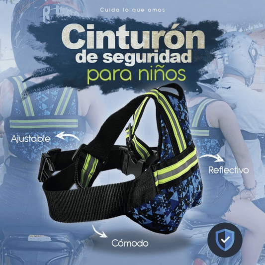 Cinturón de seguridad para niños en moto®