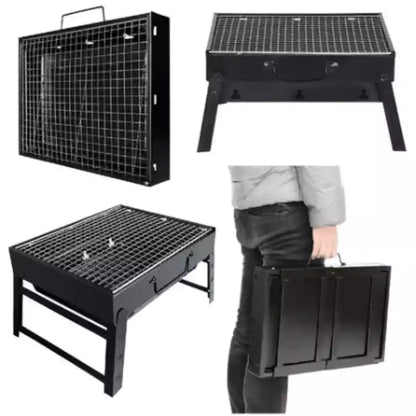 Súper asador portátil a carbón