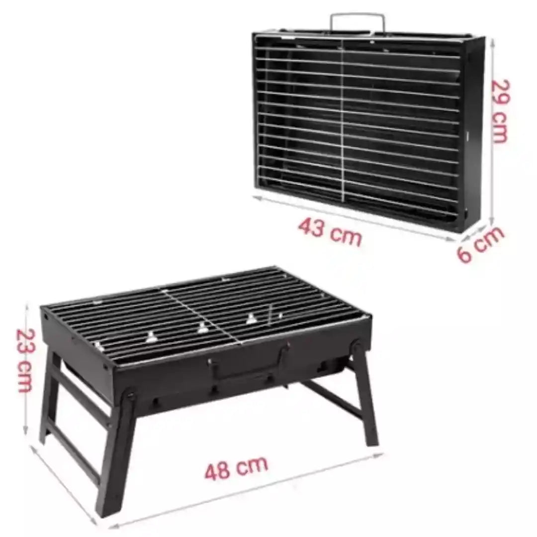Súper asador portátil a carbón
