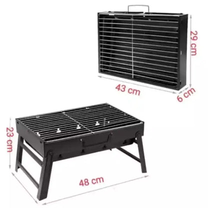 Súper asador portátil a carbón