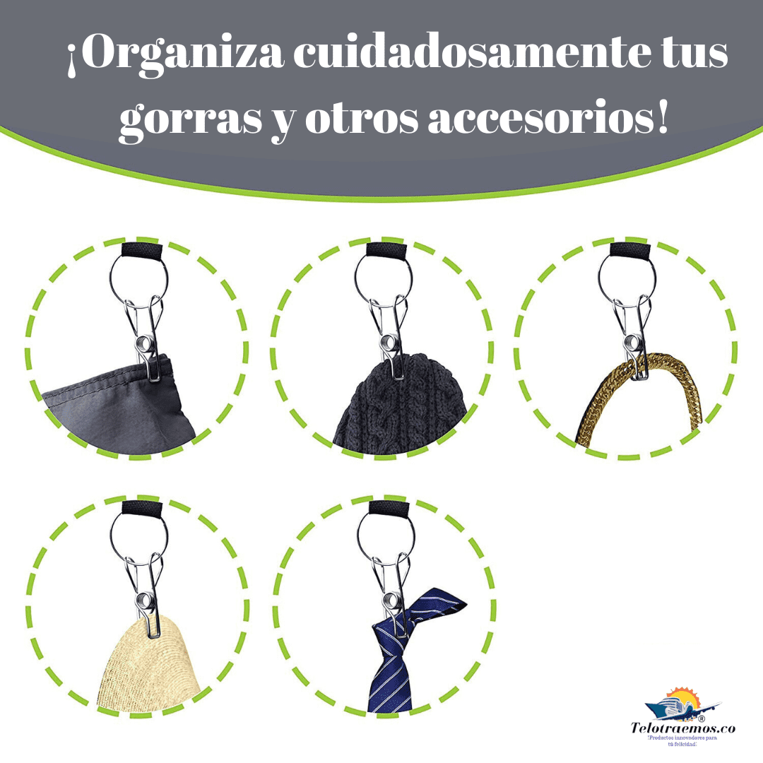 Organizador de gorras