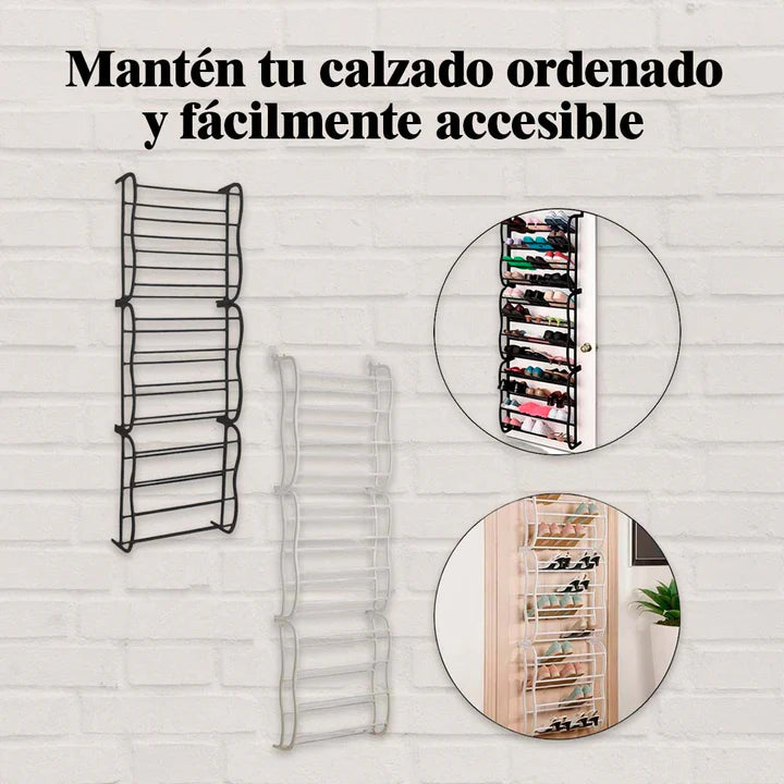 ZAPATERA COLGANTE PARA PUERTA 36 PARES